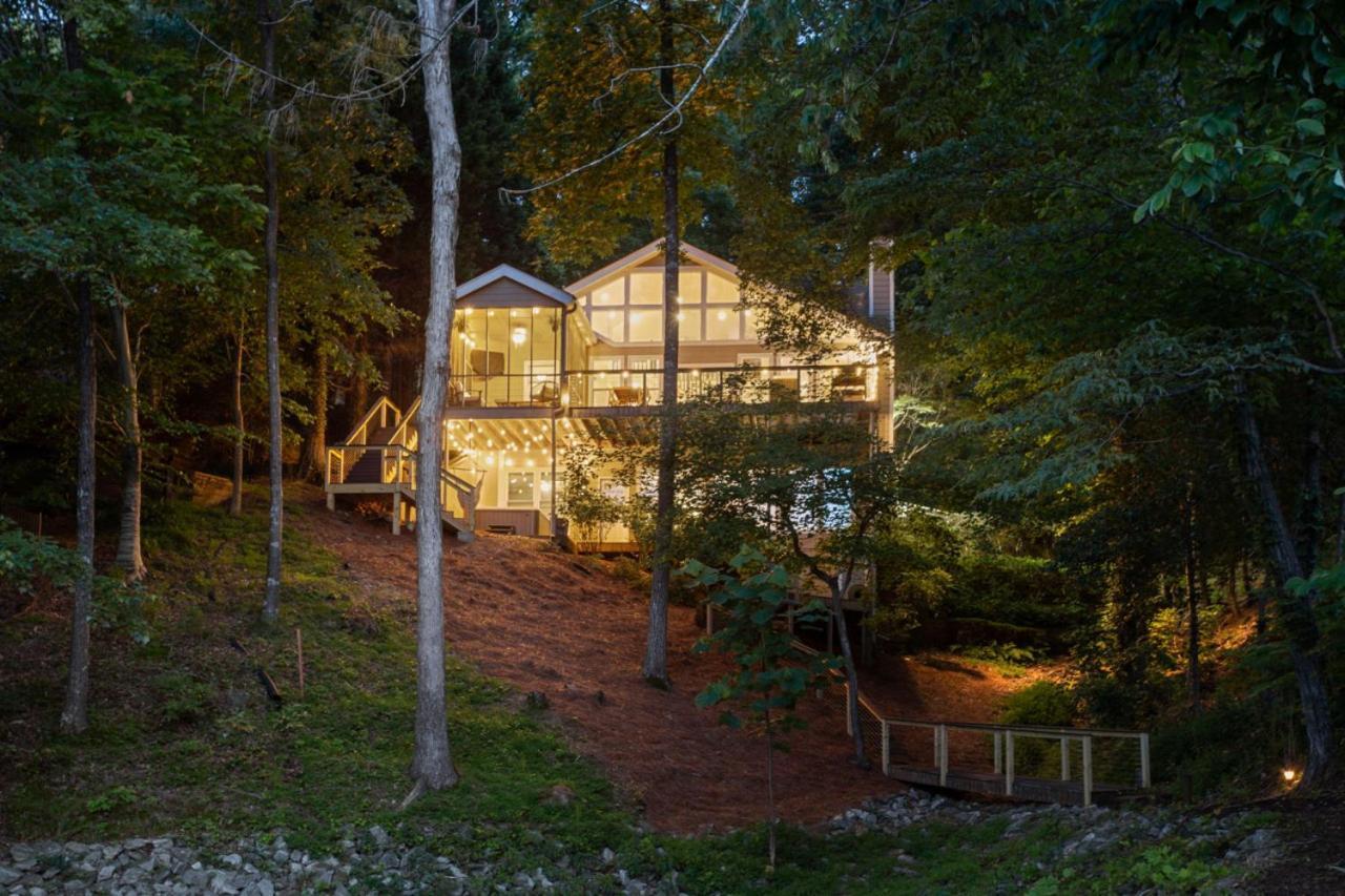 Lanier Landing - Private Dock Hot Tub Game Room غينسفيل المظهر الخارجي الصورة