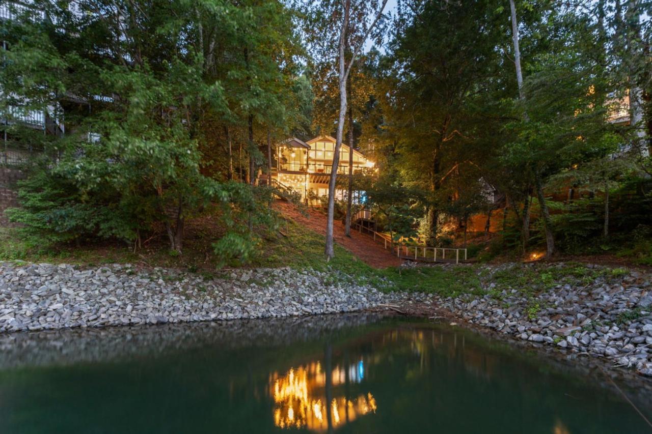 Lanier Landing - Private Dock Hot Tub Game Room غينسفيل المظهر الخارجي الصورة