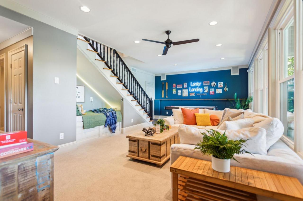 Lanier Landing - Private Dock Hot Tub Game Room غينسفيل المظهر الخارجي الصورة